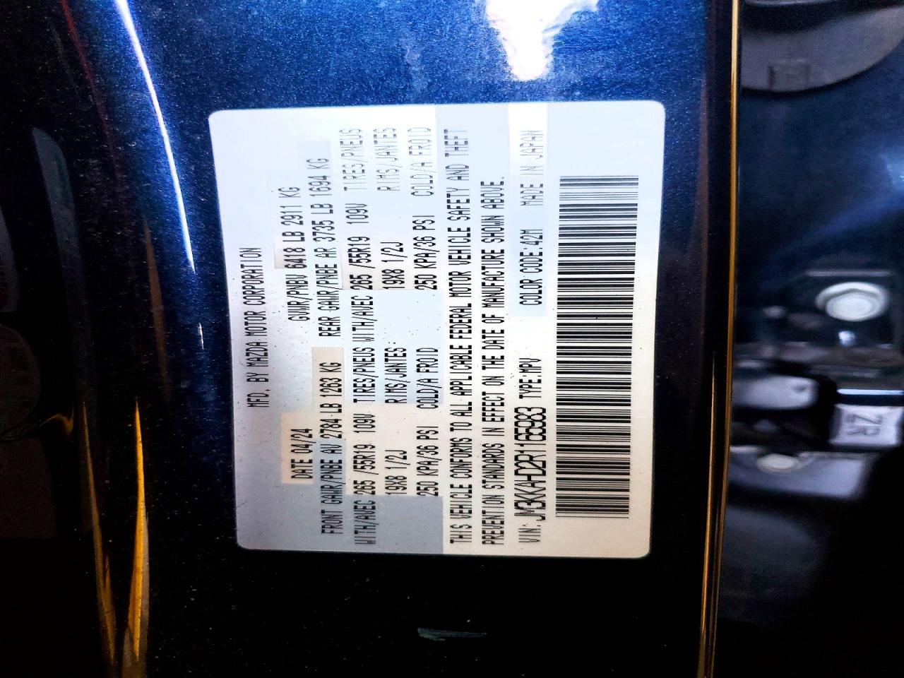 2024 Mazda Cx-90 Select