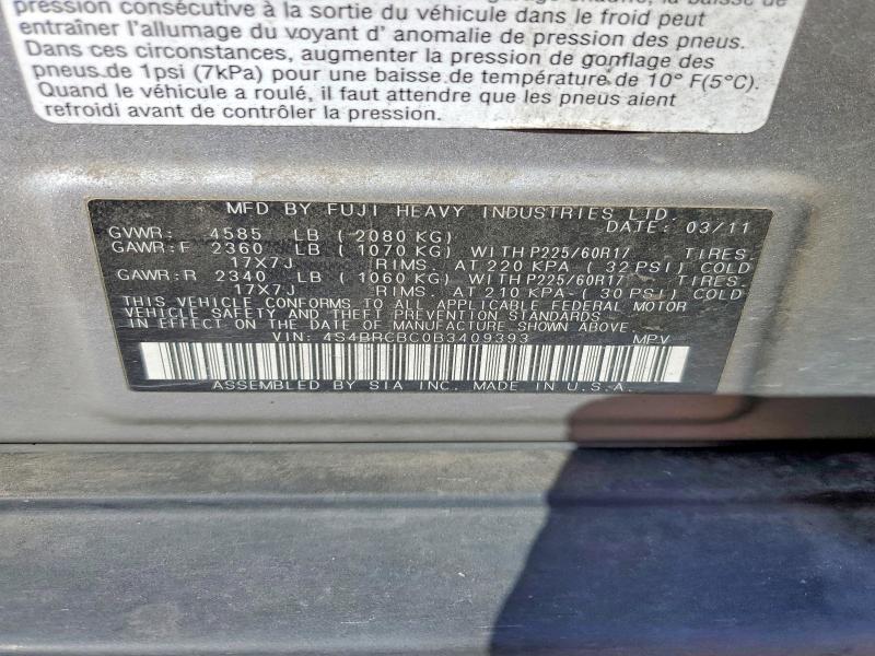 2011 Subaru Outback 2.5i Premium