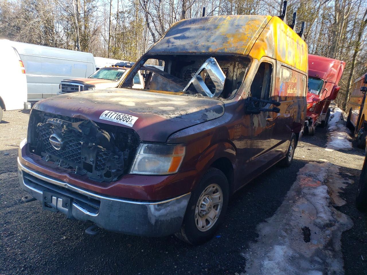 2012 Niss AN NV 2500 Utility / Service Van