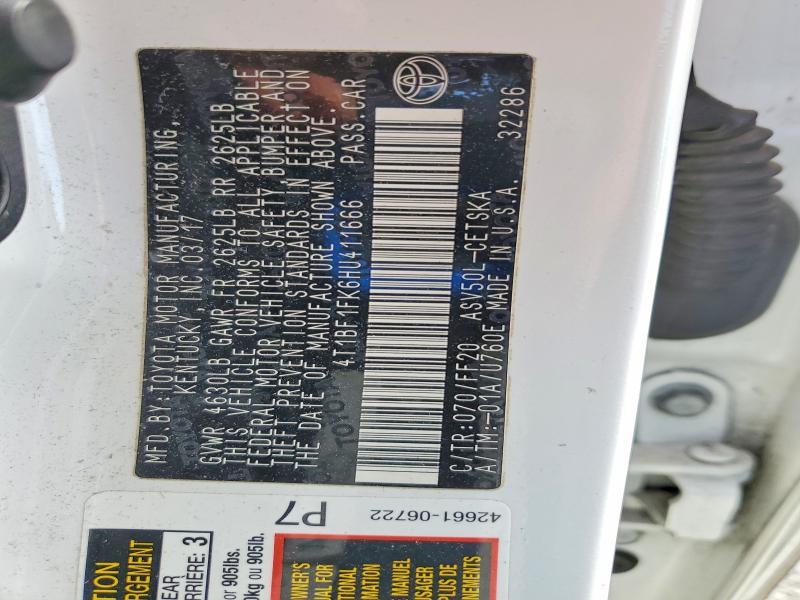 2017 Toyota Camry se