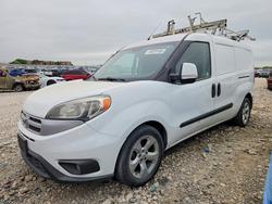 Salvage trucks for sale at Grand Prairie, TX auction: 2017 Dodge RAM Promaster City SLT Utility / Service Van