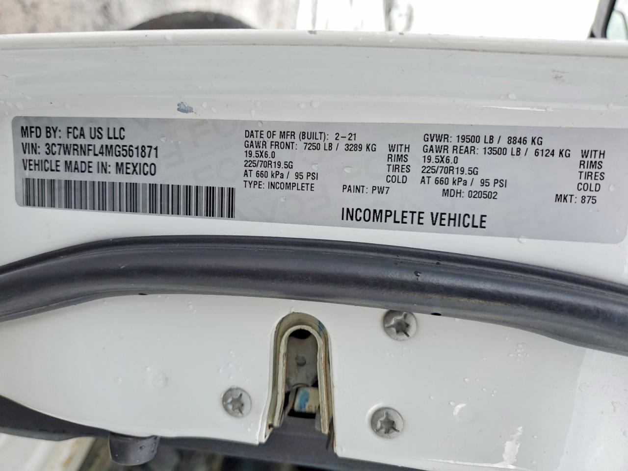 2021 Dodge RAM 5500 Flatbed Truck