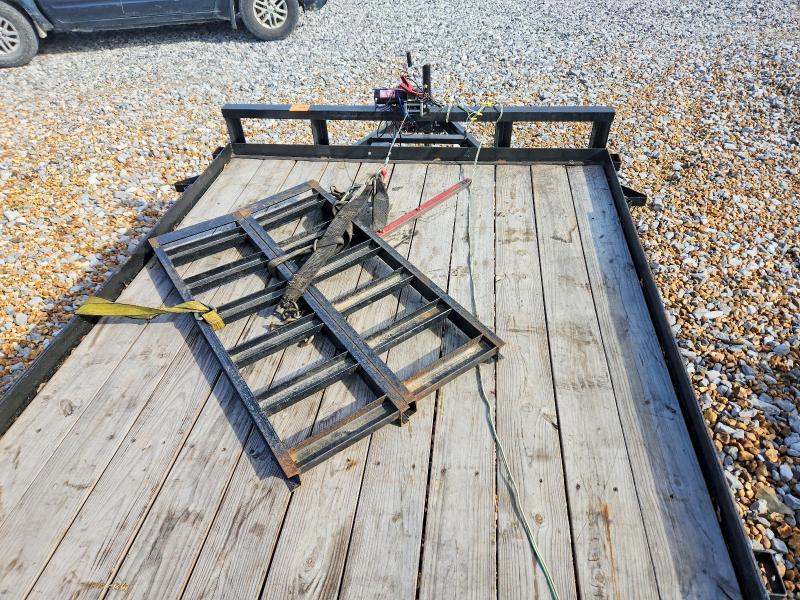 2025 Carry-On 7X18CH2BRKTP Equipment Trailer