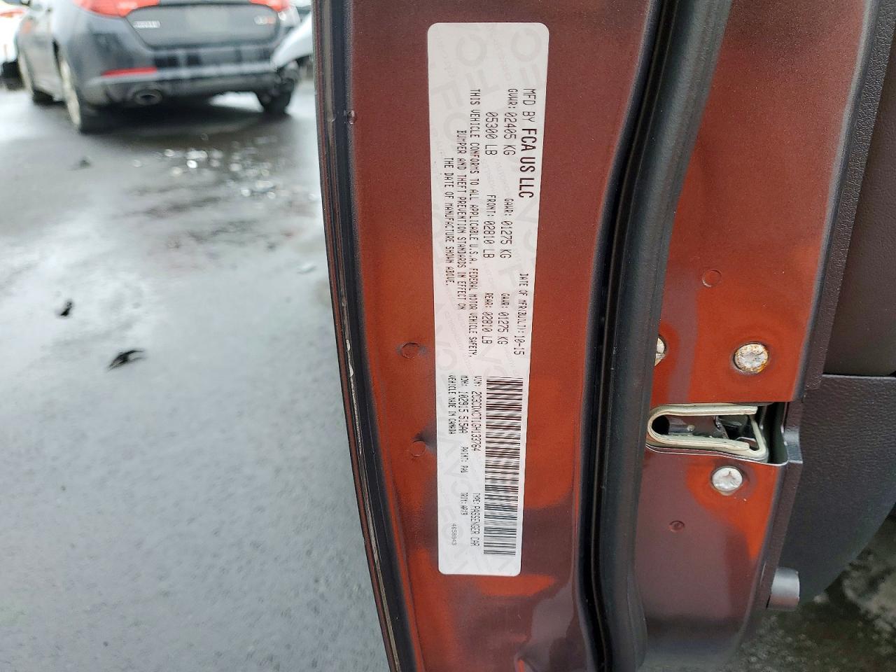 2016 Dodge Charger r