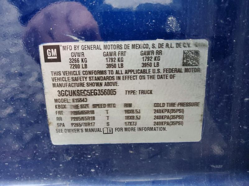 2014 Chevrolet Silverado K1500 LTZ