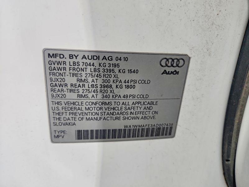 2010 Audi Q7 Prestige
