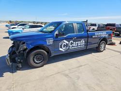 Salvage trucks for sale at Grand Prairie, TX auction: 2018 Ford F150 Super Cab
