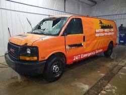 GMC salvage cars for sale: 2010 GMC Savana 3500 Cargo Utility / Service Van
