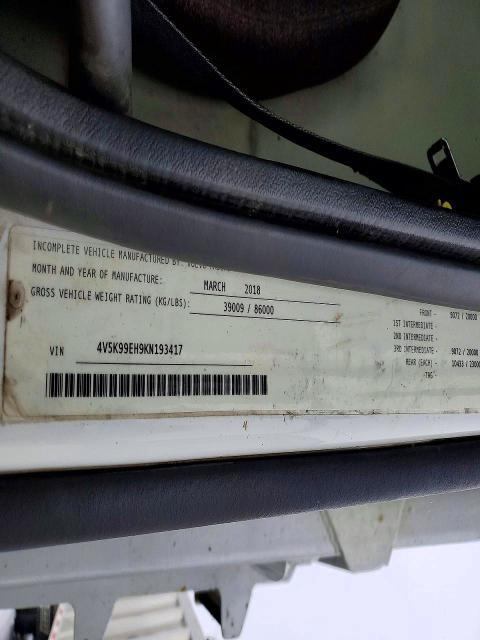 2019 Volv O VHD Dump Truck