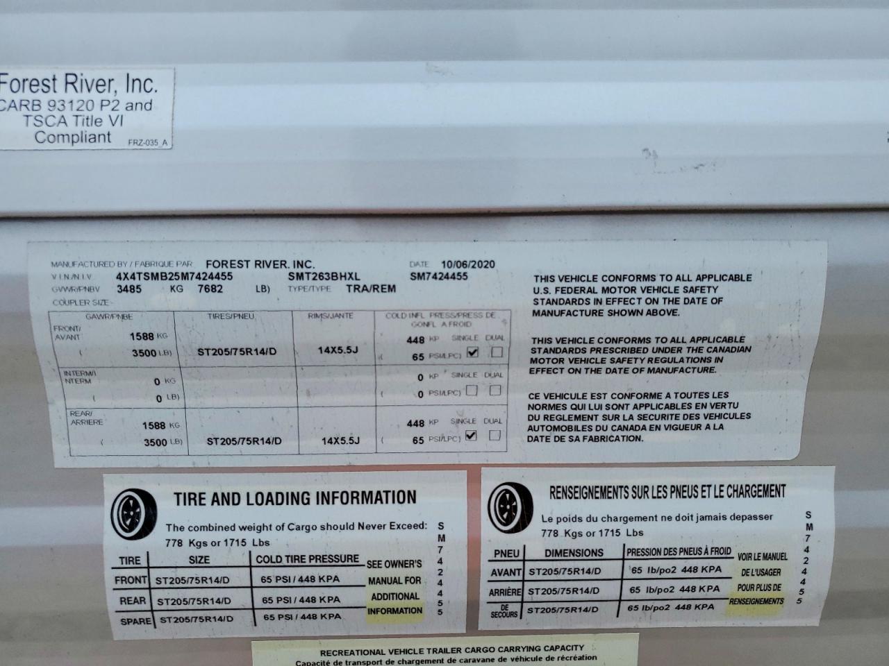 2021 Foresriver Salem Towables