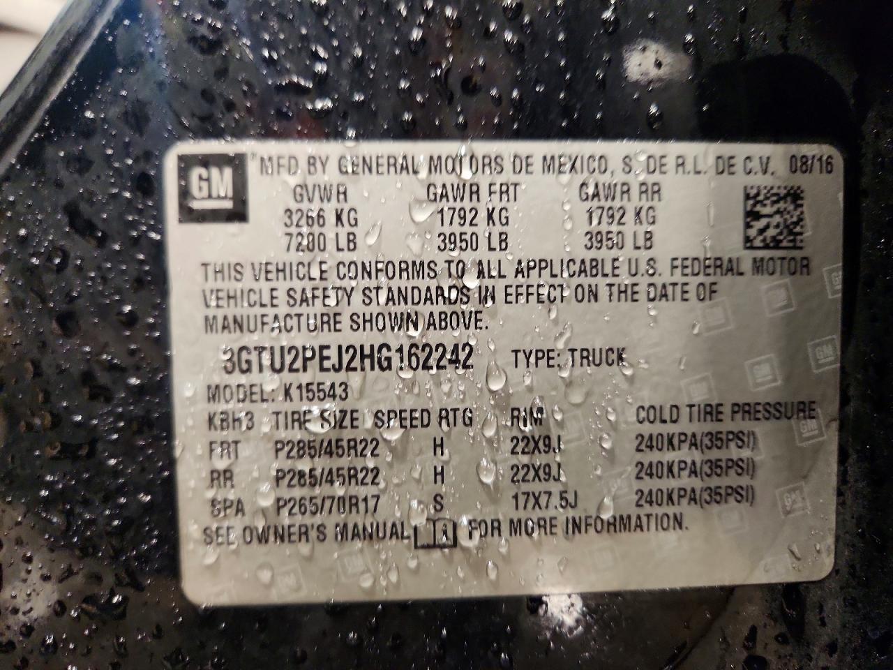 2017 GMC Sierra K1500 Denali