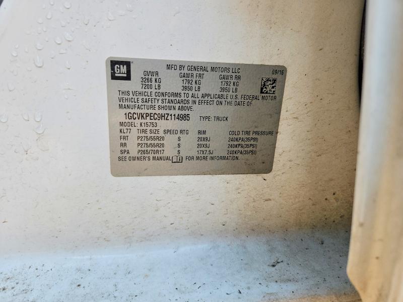 2017 Chevrolet Silverado K1500 Custom