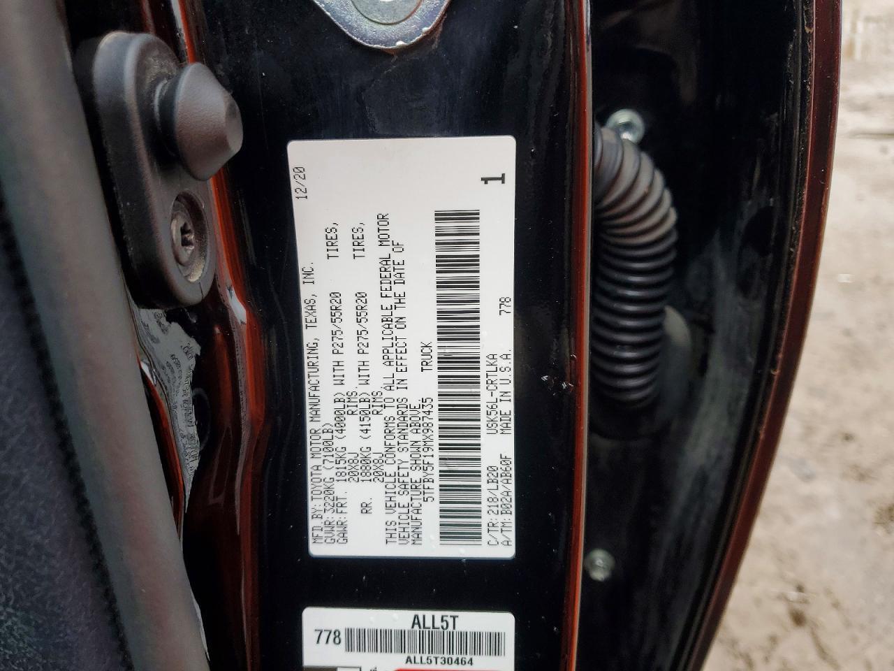 2021 Toyota Tundra Limited
