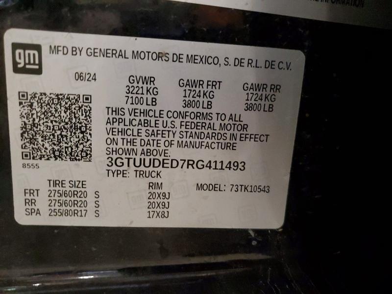 2024 GMC Sierra K1500 SLT