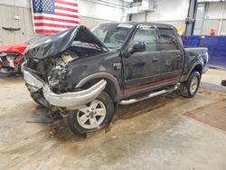 Salvage trucks for sale at Casper, WY auction: 2002 Ford F150 Supercrew