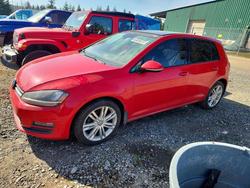 Volkswagen Vehiculos salvage en venta: 2015 Volkswagen Golf tdi