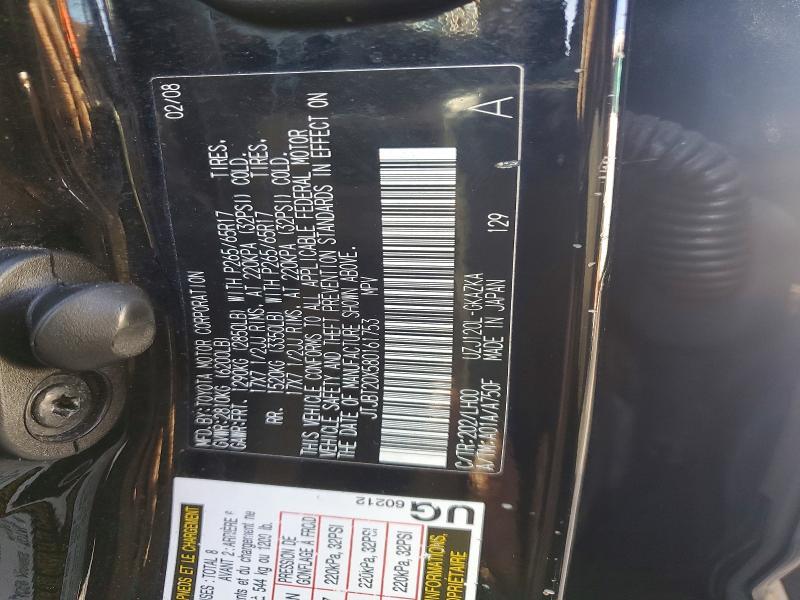 2008 Lexus Gx 470 Base