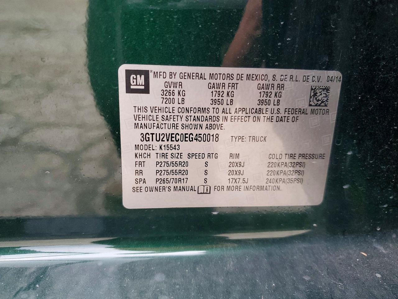 2014 GMC Sierra K1500 SLT