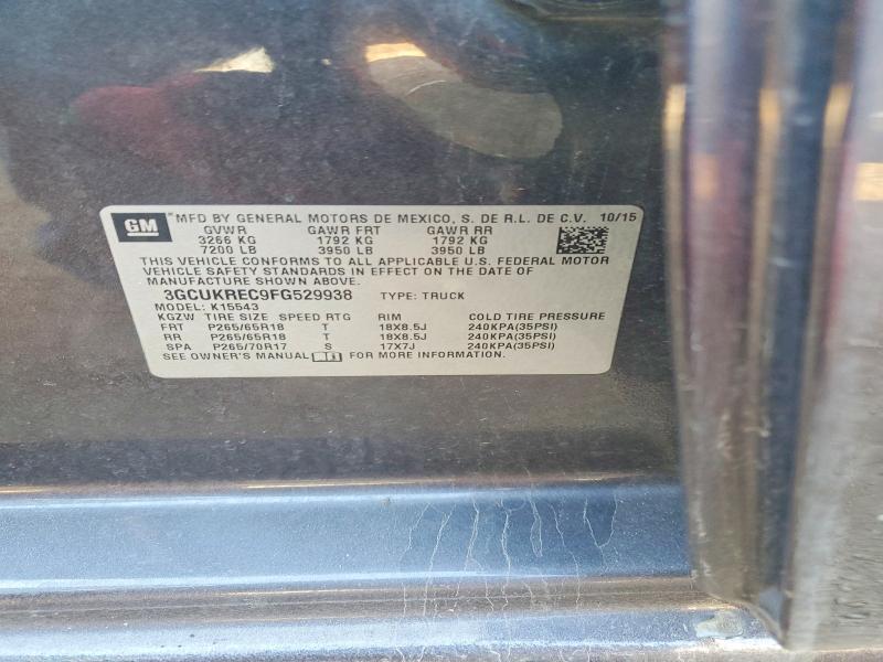 2015 Chevrolet Silverado K1500 lt