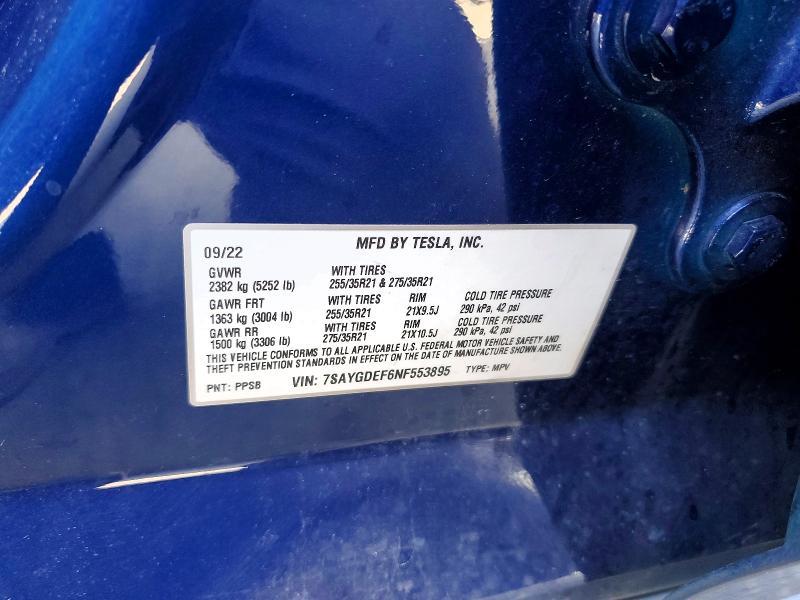 2022 Tesla Model y