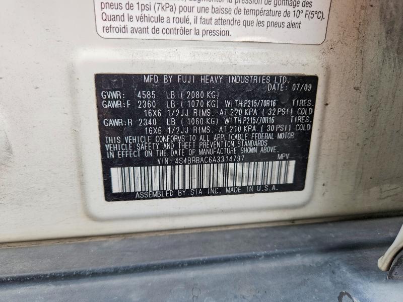 2010 Subaru Outback 2.5i