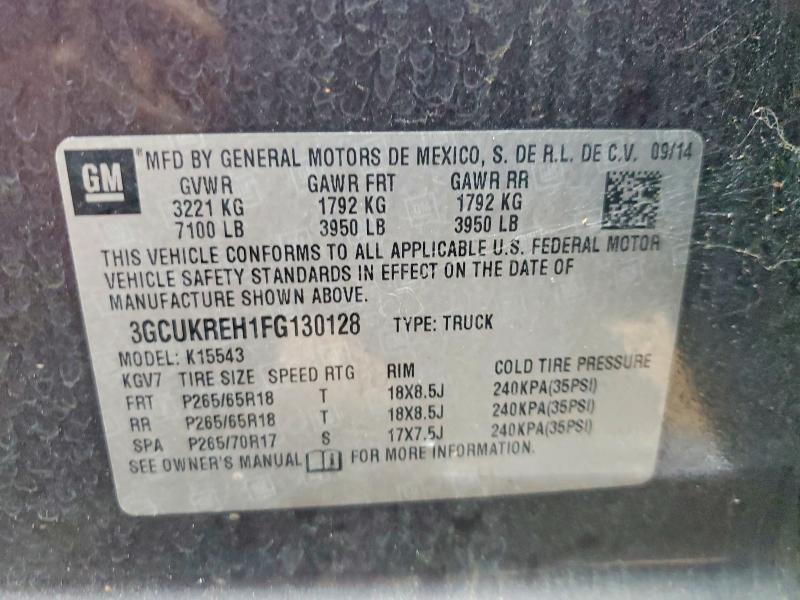 2015 Chevrolet Silverado K1500 LT