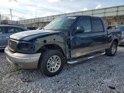 Salvage trucks for sale at Walton, KY auction: 2003 Ford F150 Supercrew