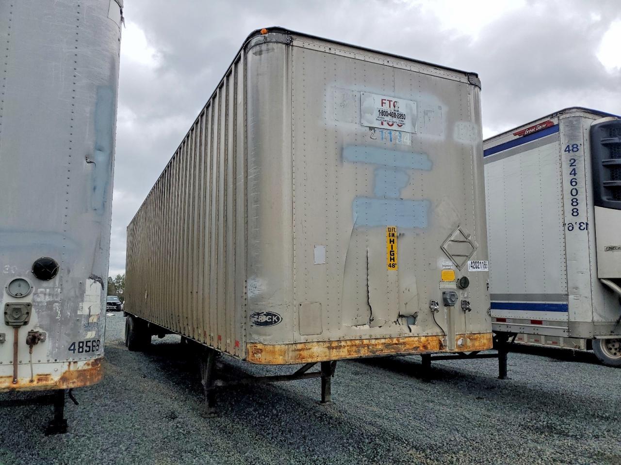 1993 Ssva DRY Van Trailer-DRY Van Trailer