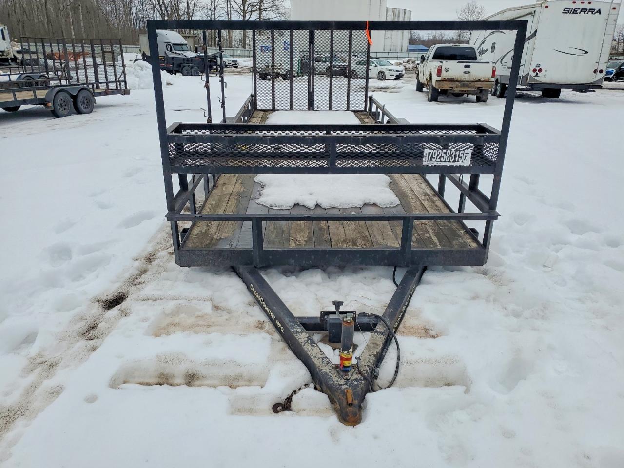 2013 Cross Country 620TL6 Utility Trailer