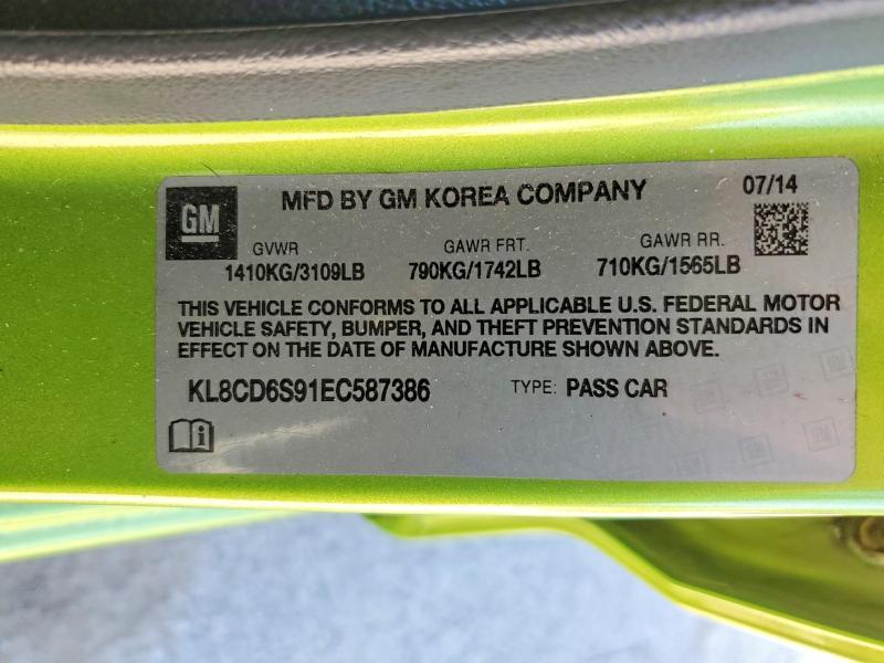 2014 Chevrolet Spark 1LT