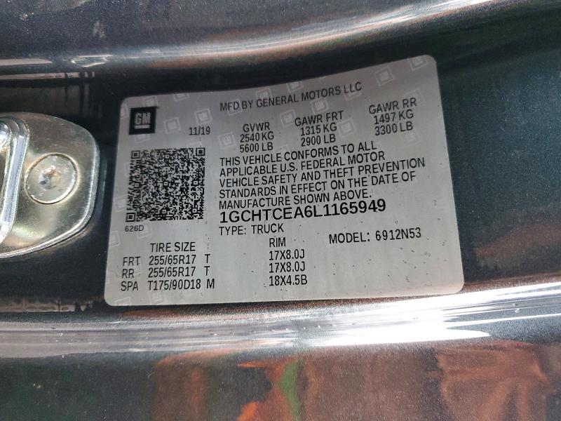 2020 Chevrolet Colorado LT