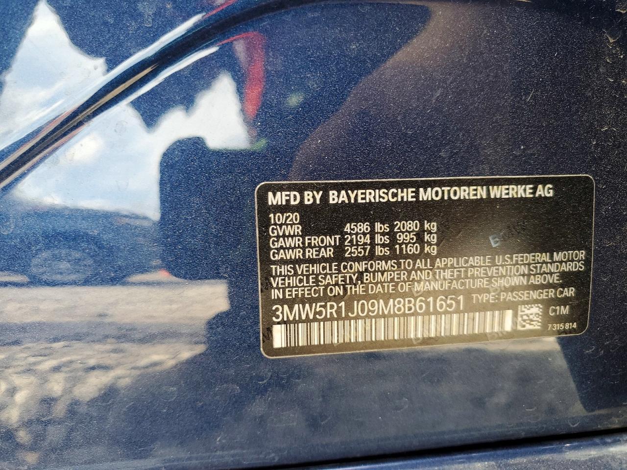 2021 BMW 330i