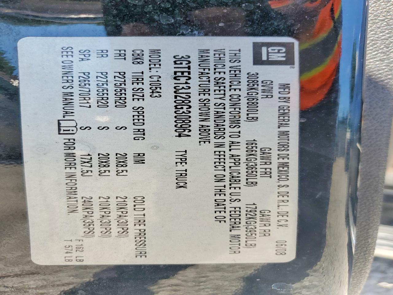 2008 GMC Sierra C1500