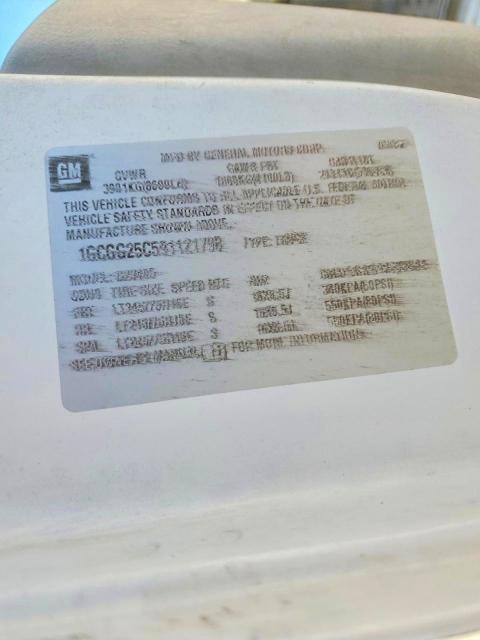 2009 Chev Rolet Express 2500 Utility / Service van