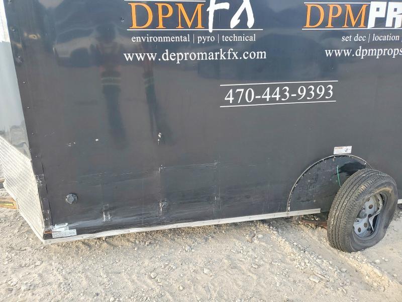 2020 Nationcraft 6X12SA Enclosed Cargo Trailer