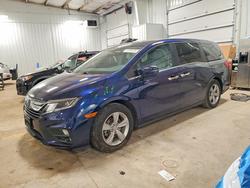 Honda salvage cars for sale: 2020 Honda Odyssey exl