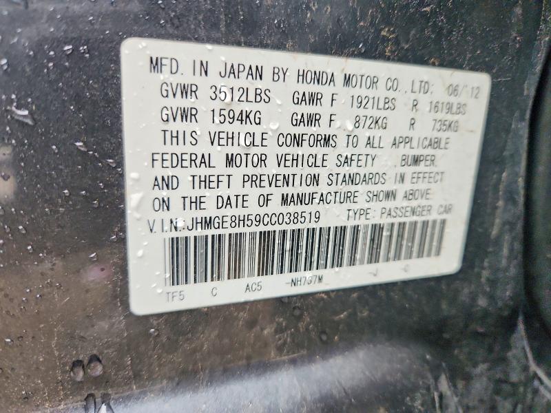 2012 Honda Fit Sport