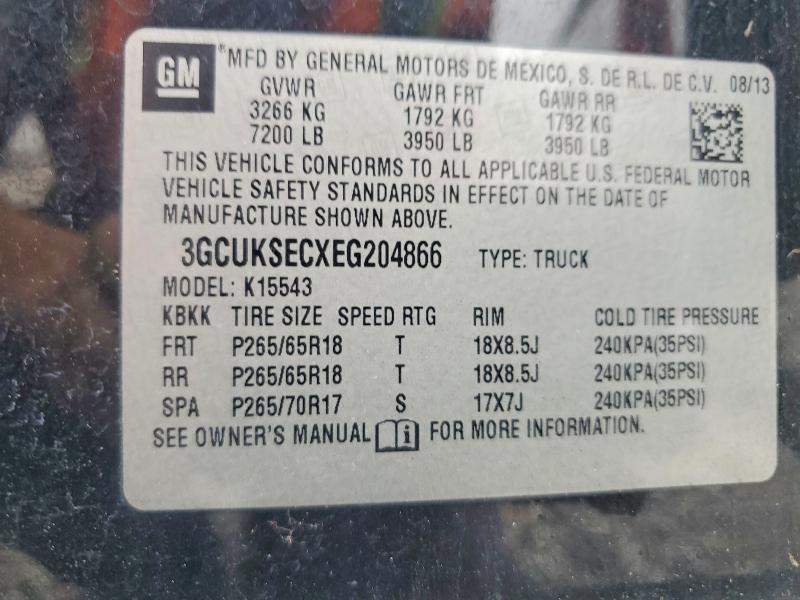 2014 Chevrolet Silverado K1500 LTZ