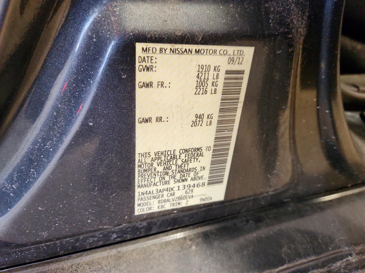 2013 Nissan Altima 2.5