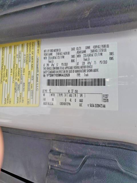 2021 Ford Transit 350 Bucket Truck