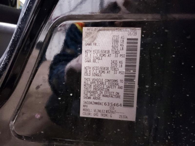 2019 Nissan Pathfinder sv