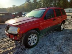 Jeep salvage cars for sale: 2001 Jeep Grand Cherokee Laredo