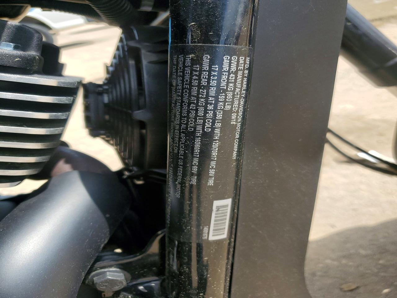 2019 Harley-Davidson XG750 A