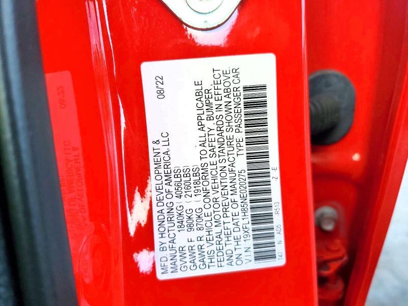 2022 Honda Civic Sport Touring