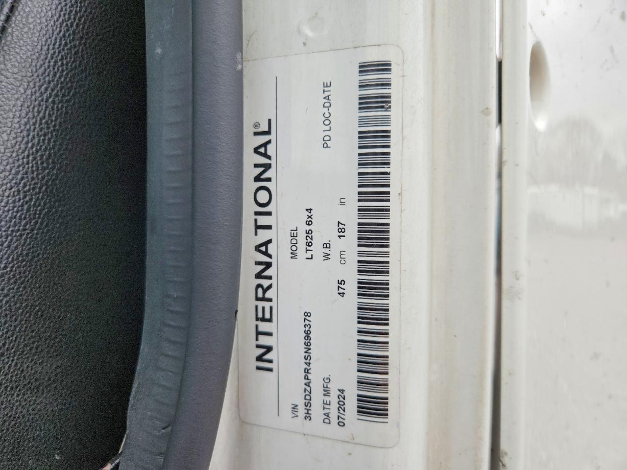 2025 International LT625