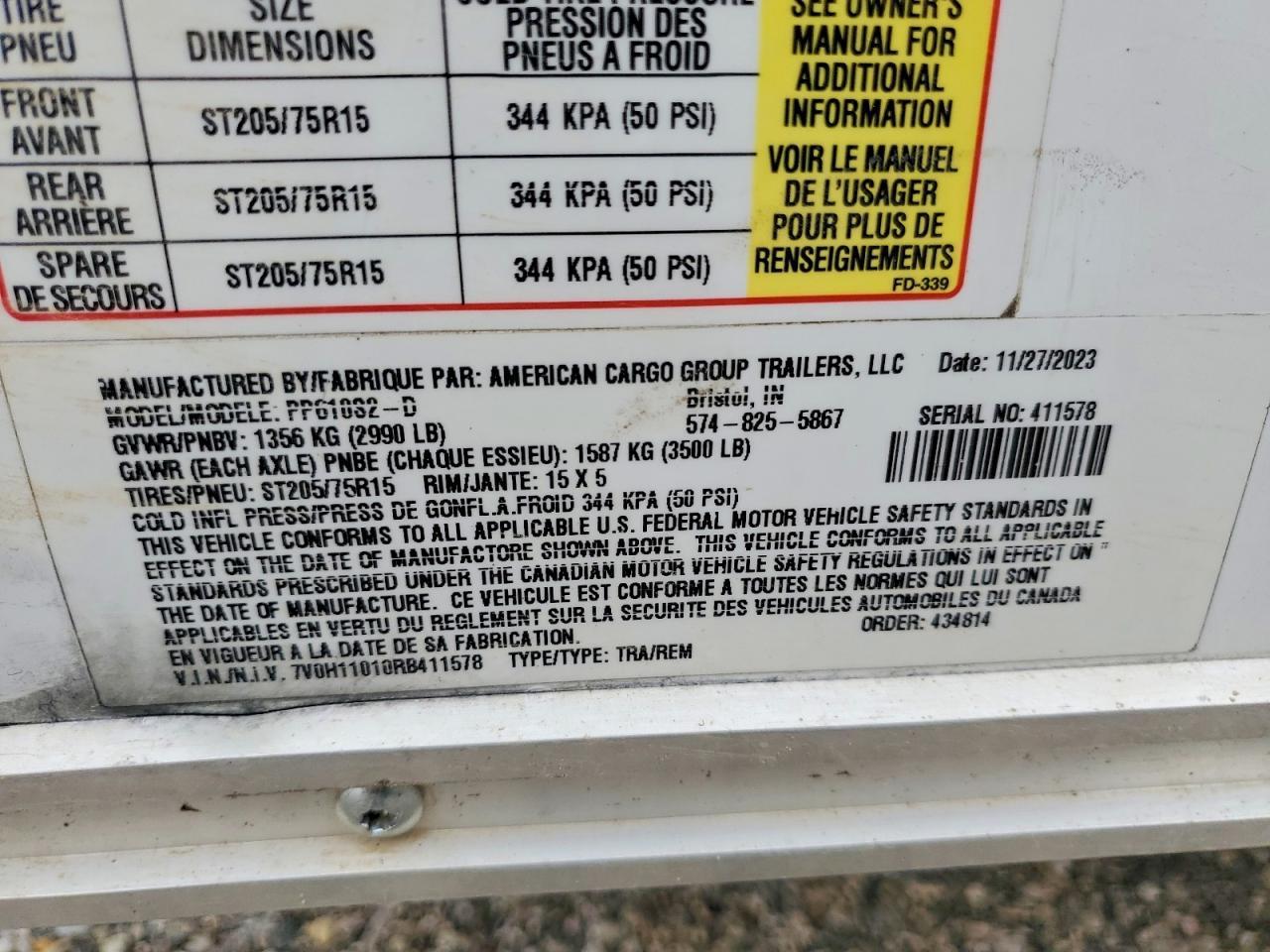 2024 Haulmark PP61032-D Enclosed Cargo Trailer