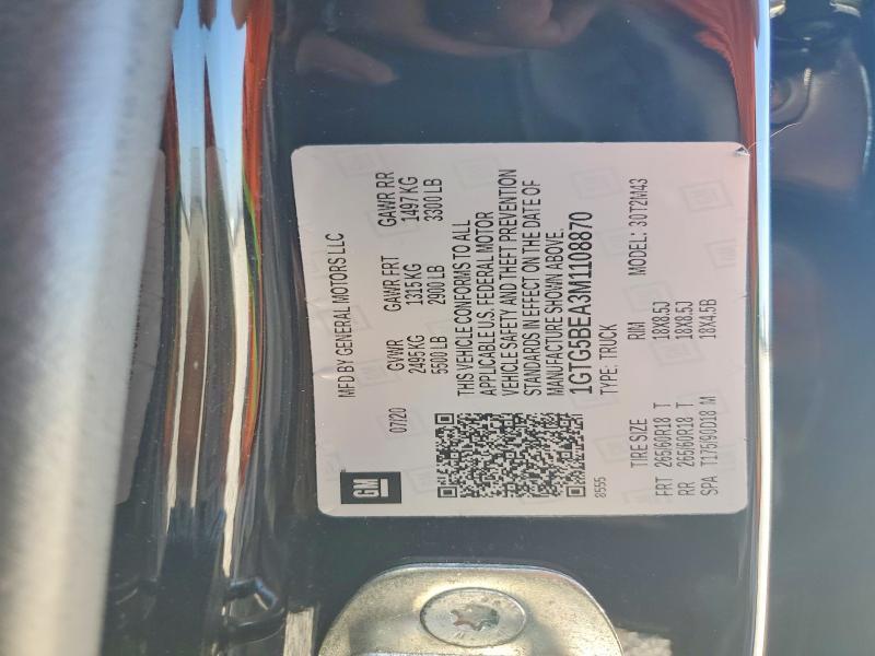 2021 GMC Canyon Elevation