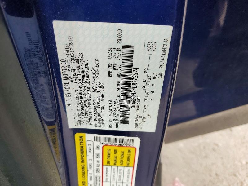 2013 Ford Fusion se