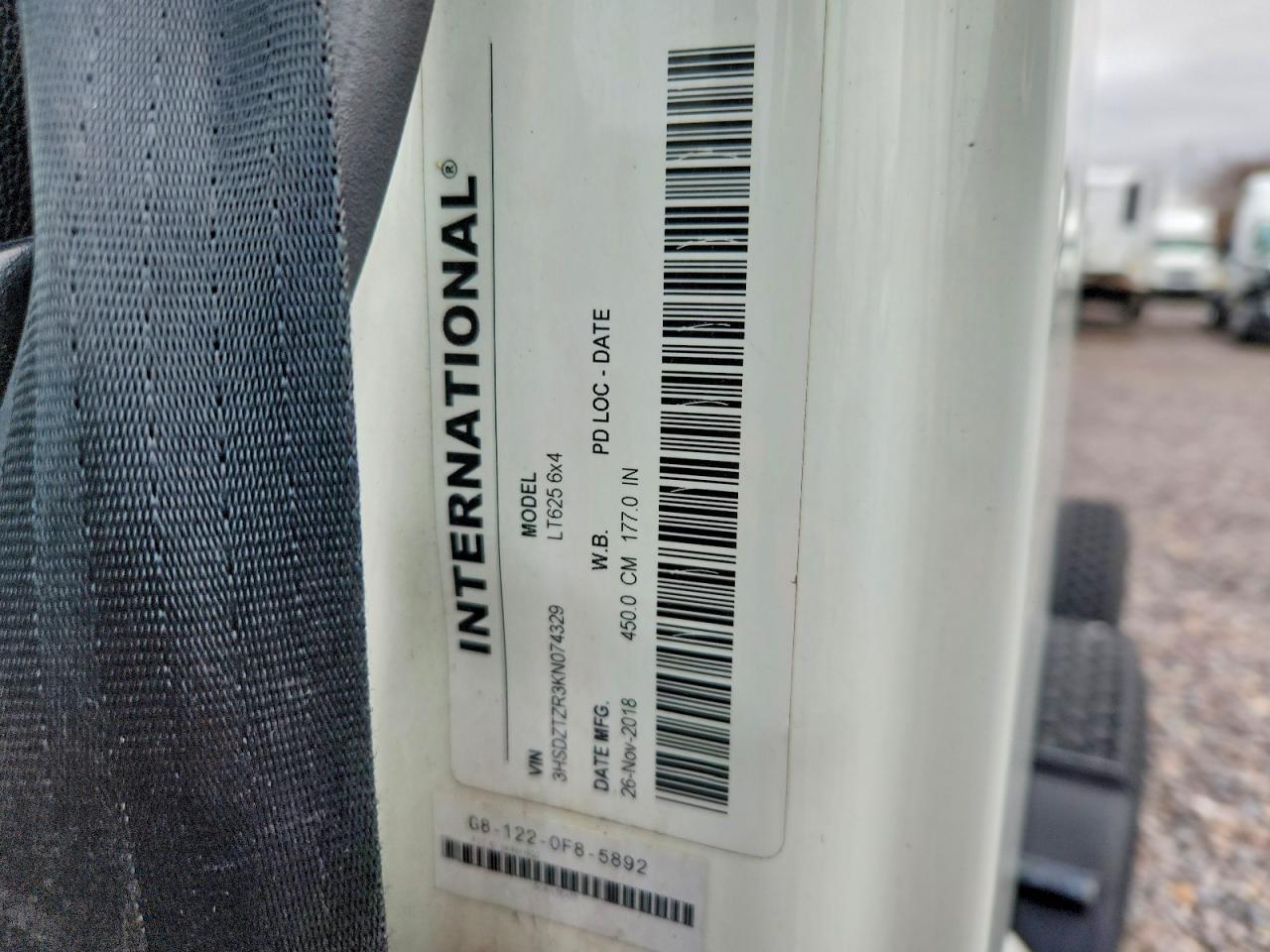 2019 International LT625 Semi Truck