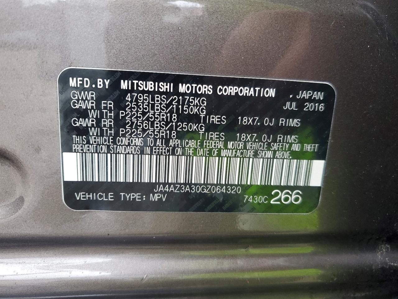 2016 Mits Outlander